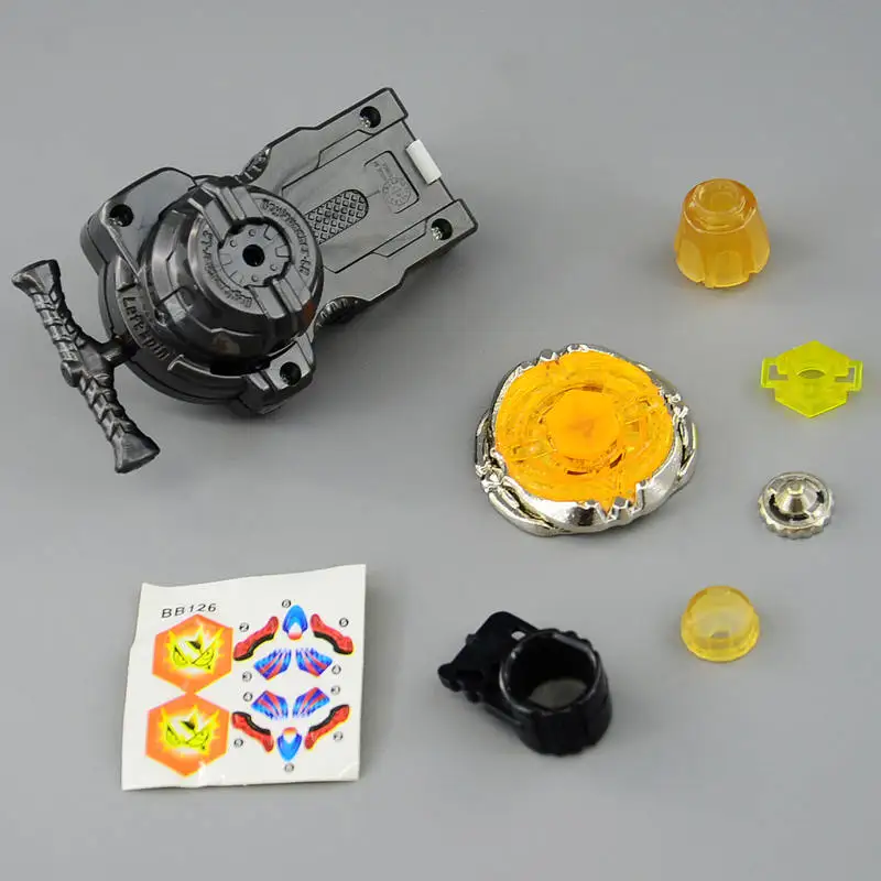 OMO Beyblades тяжелая борьба металлическая фурия BB126 с комплектом строительных