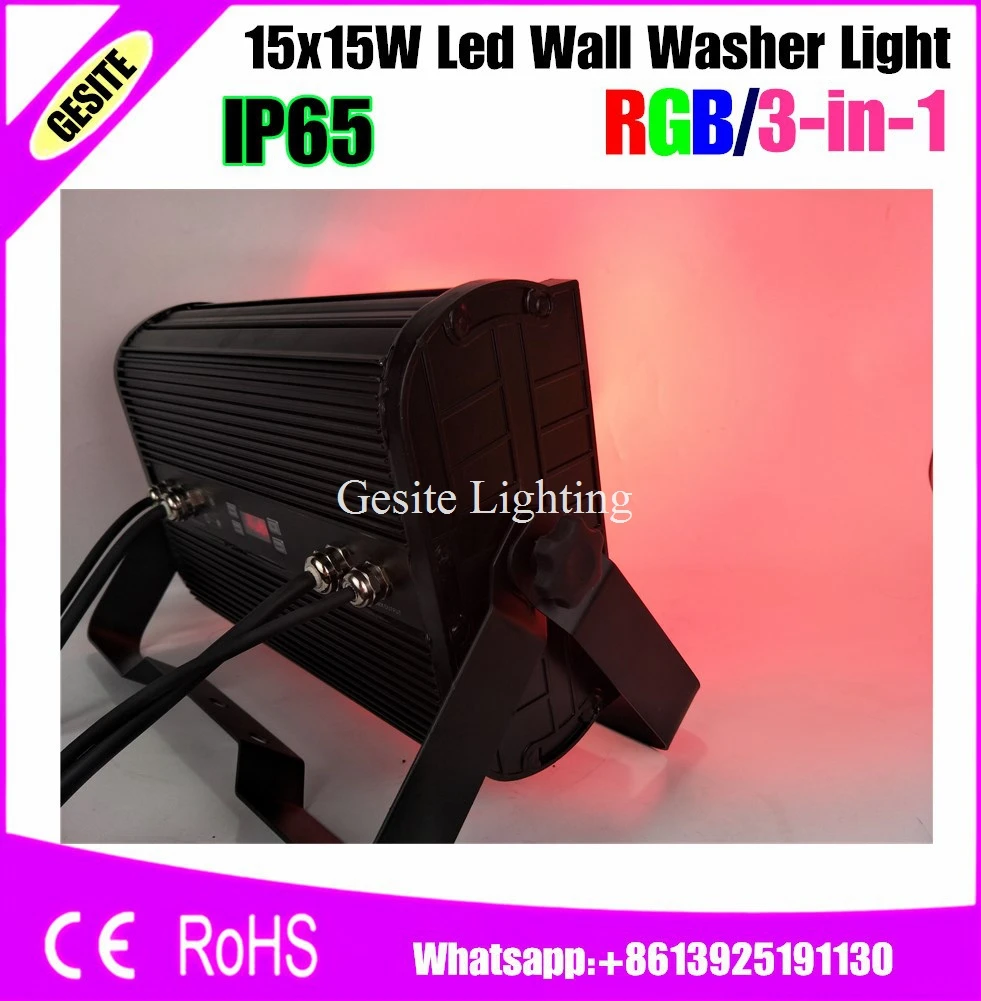 Сцсветильник 15x15 Вт rgb светодиодсветодиодный городское освещение DMX