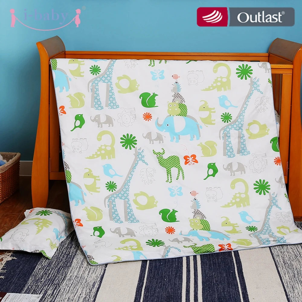 Комплект постельного белья i baby из 10 предметов комплект для детской кроватки 100%