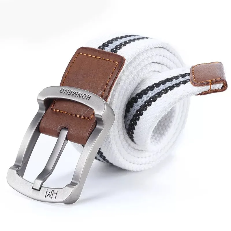 

High quality canvas belt outdoor men's and women's canvas belt casual belt youth student adults jeans casual belt