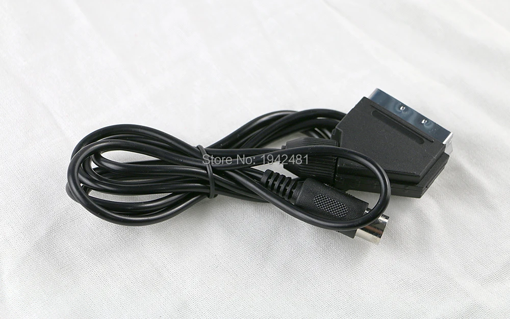 OCGAME оптовая продажа 1 8 м RGB Scart кабель для Sega Genesis Mega Drive MD NTSC Версия C pin 20 шт./лот|cable