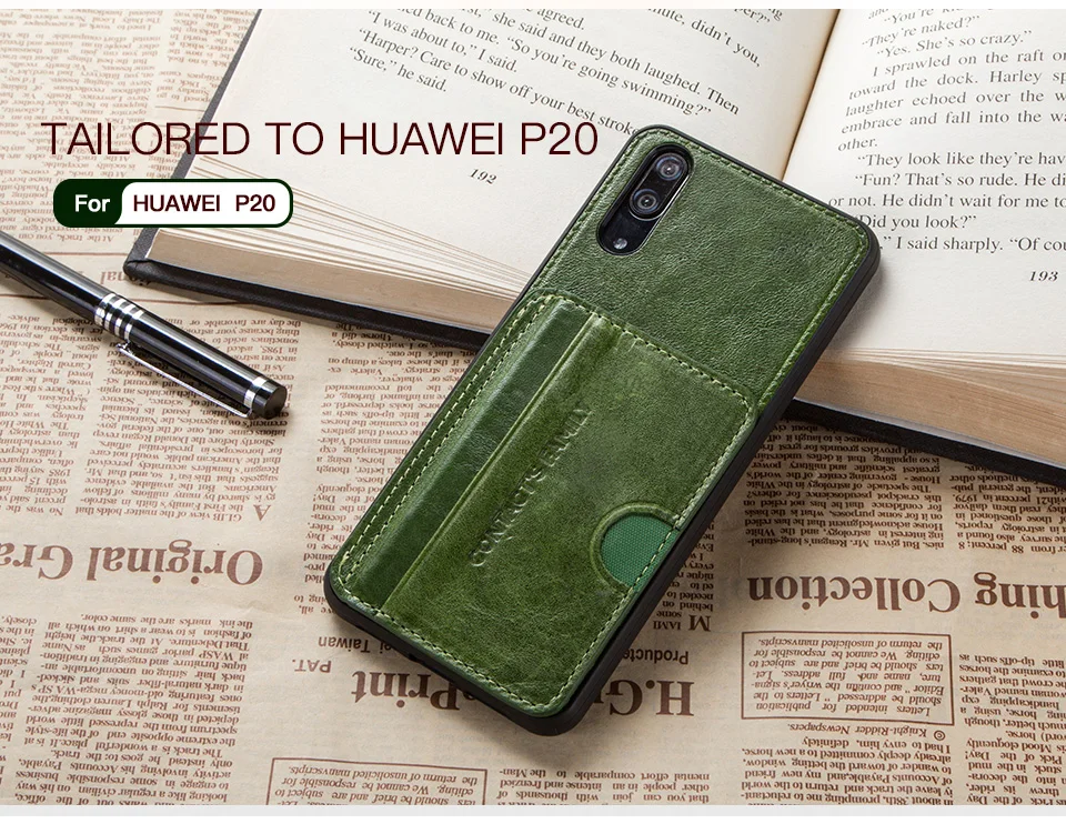 Для huawei P20 тактильный Элегантный чехол из натуральной кожи с бумажник с ручным ремнем Чехол для huawei P20 задняя защитная крышка Coque