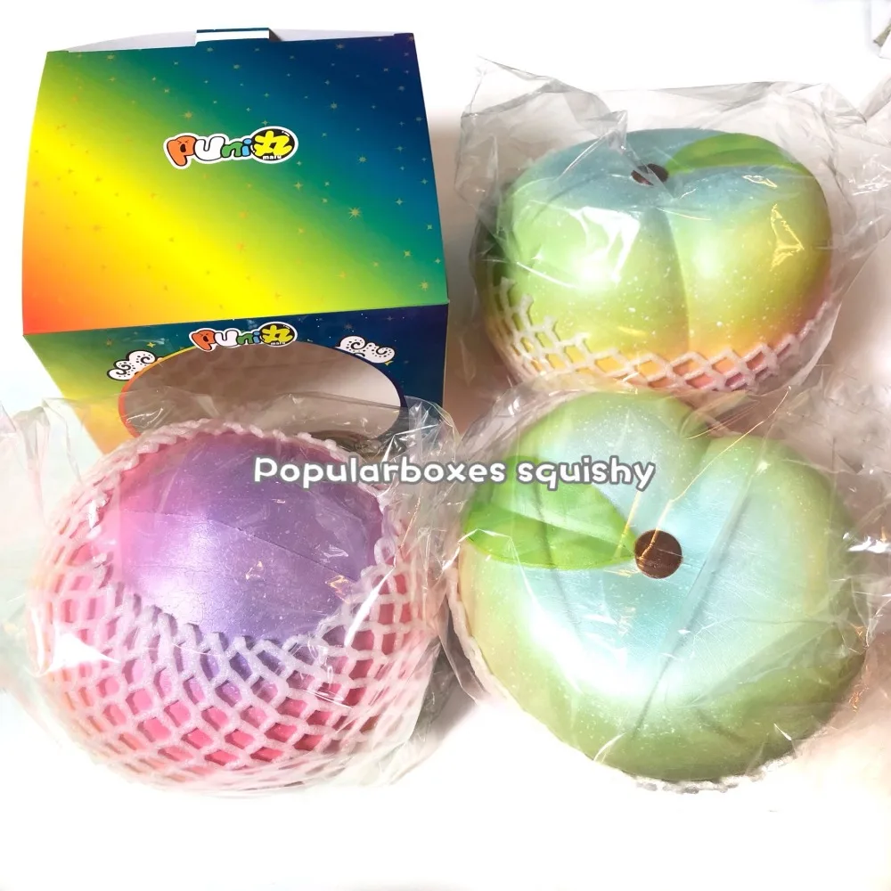 Пунимару Супер Джамбо персик Сжимаемый медленно растет Подарочная игрушка |