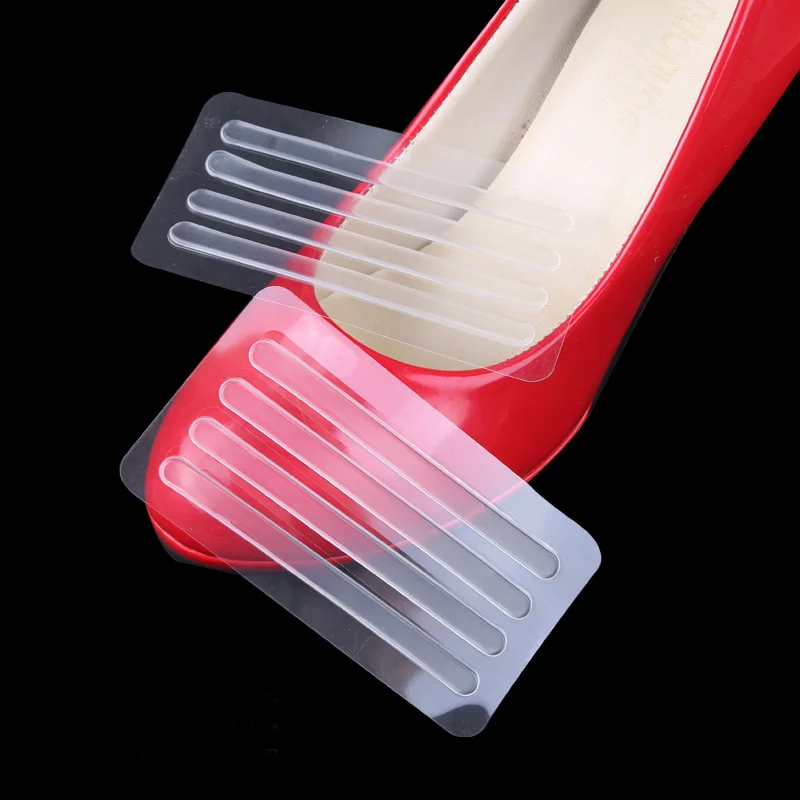 

3Pairs Silicone Women's Gel Strip Sticker Pad for High Heels Sandals Heel Pain Relief Insert Heel Protector Cushion Foot Care