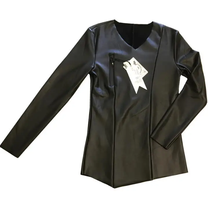 Мужская толстая футболка с волнистым наполнителем Корейская Облегающая рубашка