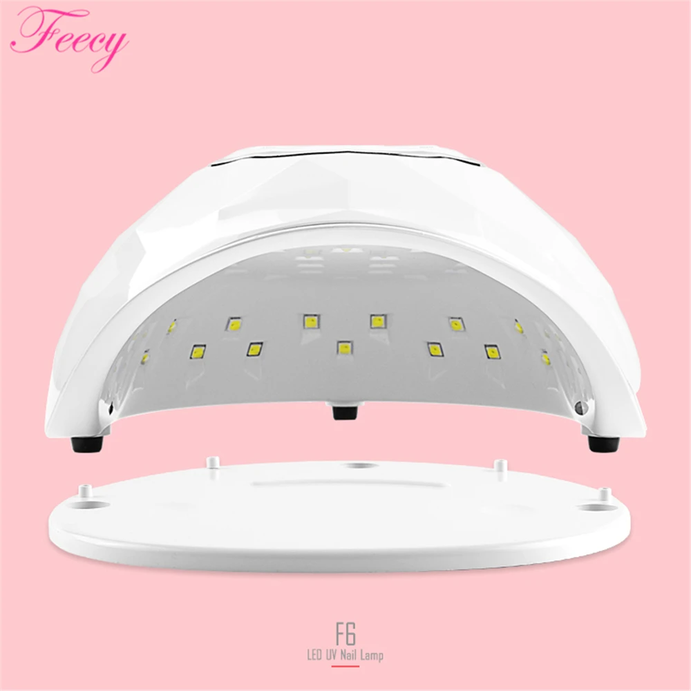 УФ лампа для маникюра F6 СВЕТОДИОДНЫЙ светильник сушки гель лака 86 Вт|gel led lamp|lamp for
