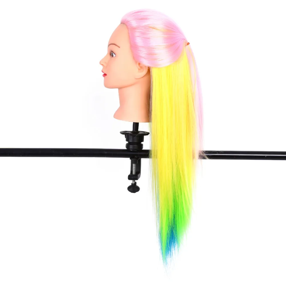 Тренировочная голова для волос 26 &quot парик салонов прическа манекен макияж кукла