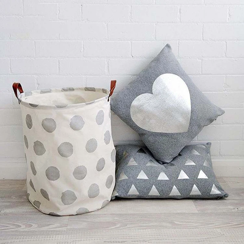 Детская Водонепроницаемая корзина для белья DINIWELL большой холщовый органайзер