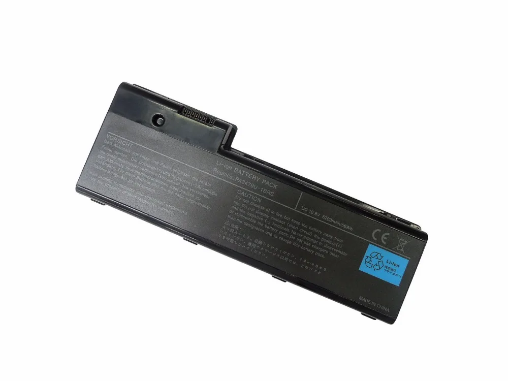 Новый аккумулятор для ноутбука Toshiba Satellite P100 P105 серии PA3479U-1BRS PA3480U-1BAS PA3480U-1BRS PABAS078
