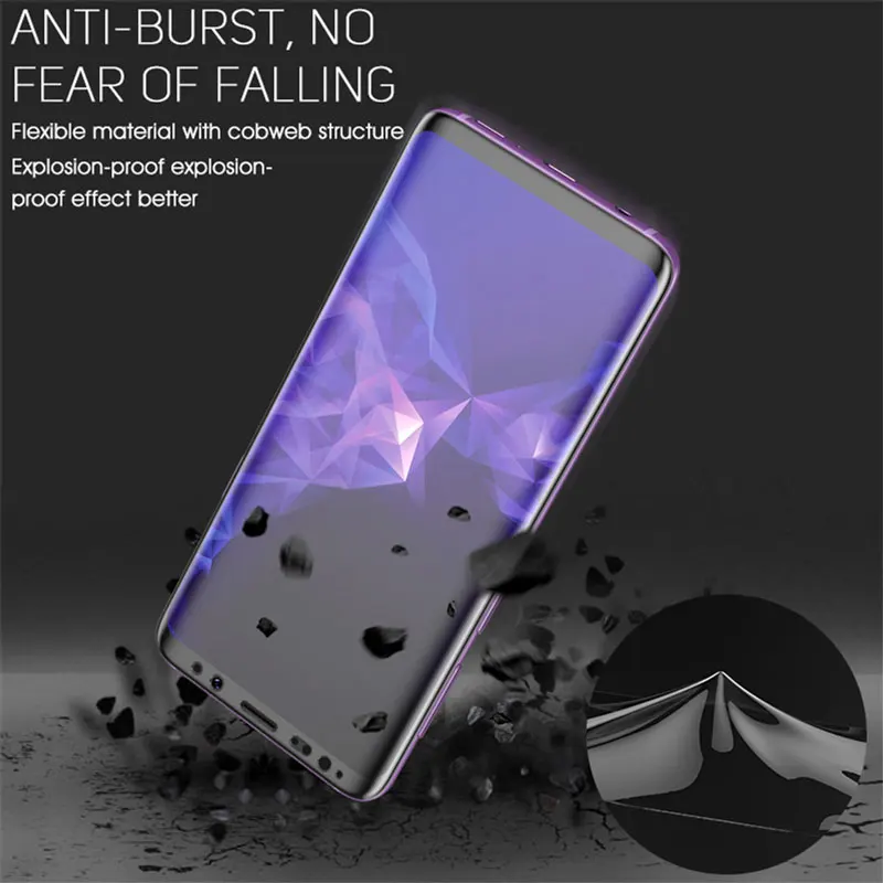 Гидрогель пленка для samsung Galaxy S10 S8 плюс S9 S6 S7 край 3D с полным покрытием и Экран