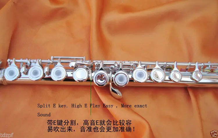 Флейта Профессиональная Новая флейта 16 отверстие Открытый Тонкий тон