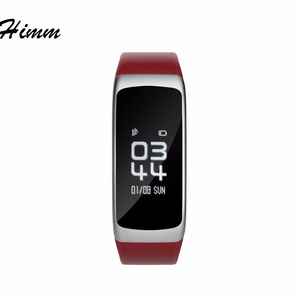 S68 умный Браслет Приборы для измерения артериального давления Часы Heart Rate