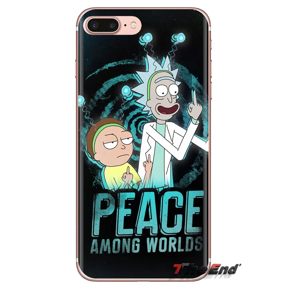 Cartoon Comic Meme Rick And Morty Soft Bag Case For Xiaomi Mi3 Samsung A10 A30 A40 A50 A60 A70 Galaxy S2 Note 2 Grand Core Prime |