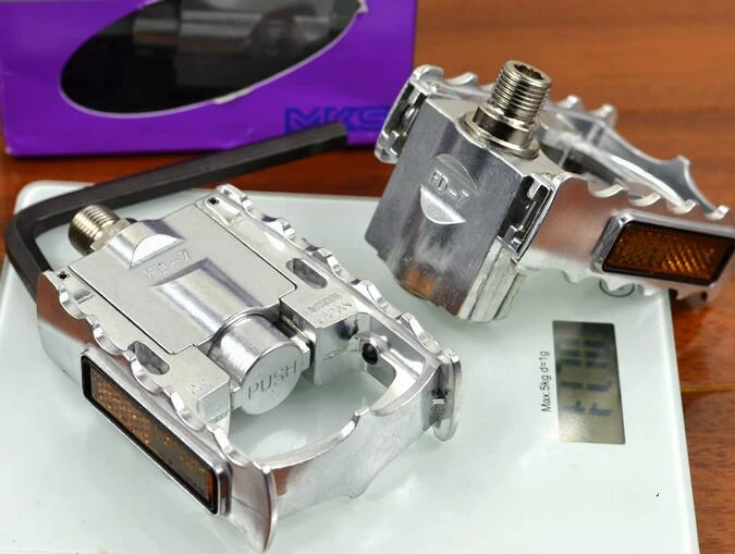 Алюминиевая складная педаль для велосипеда MKS складные педали FD7 | Спорт и