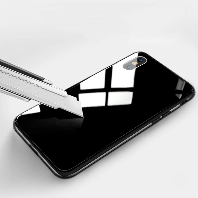 Магнитный адсорбционный металлический чехол для iphone на X 10 роскошный с откидной