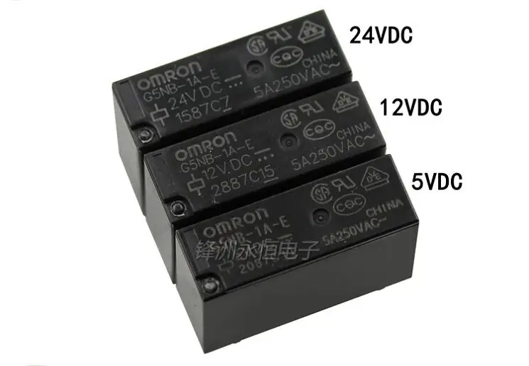 

10pcs/lot G5NB-1A-E-5VDC G5NB-1A-E-12VDC G5NB-1A-E-24VDC