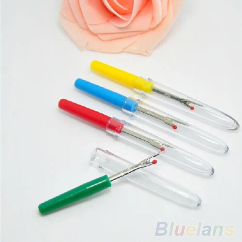 4 шт. пластиковая ручка резак для резьбы шва риппер инструмент шитья практичные