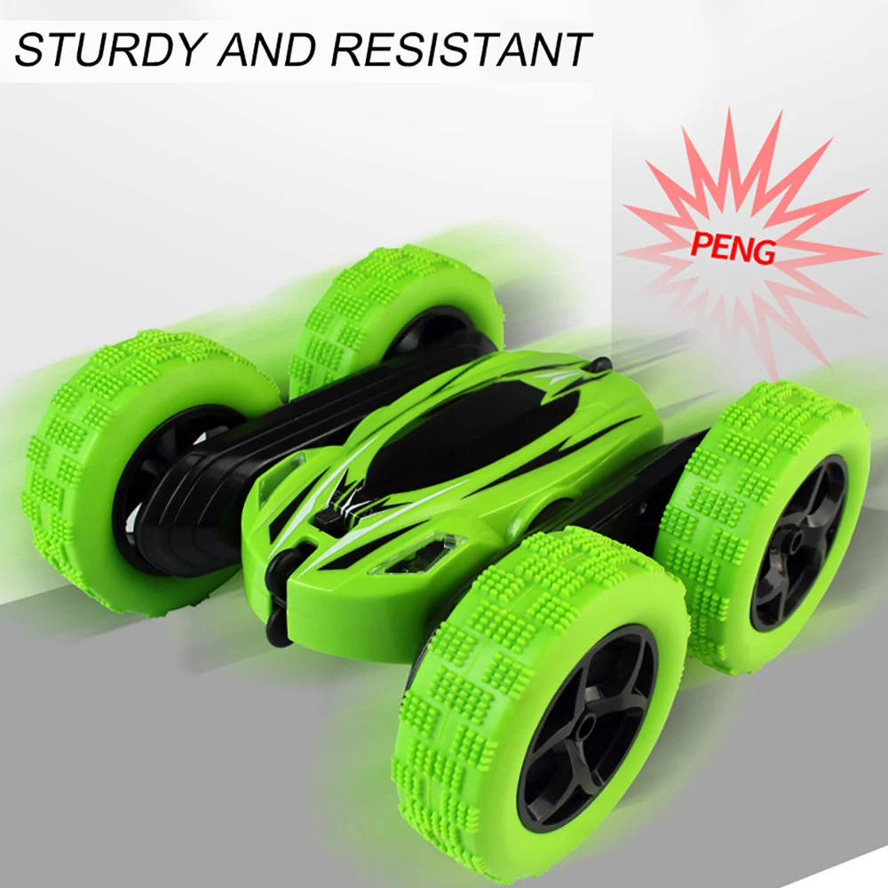 Электрический RC гоночный автомобиль 2 4G 4CH трюк дрейф деформация багги