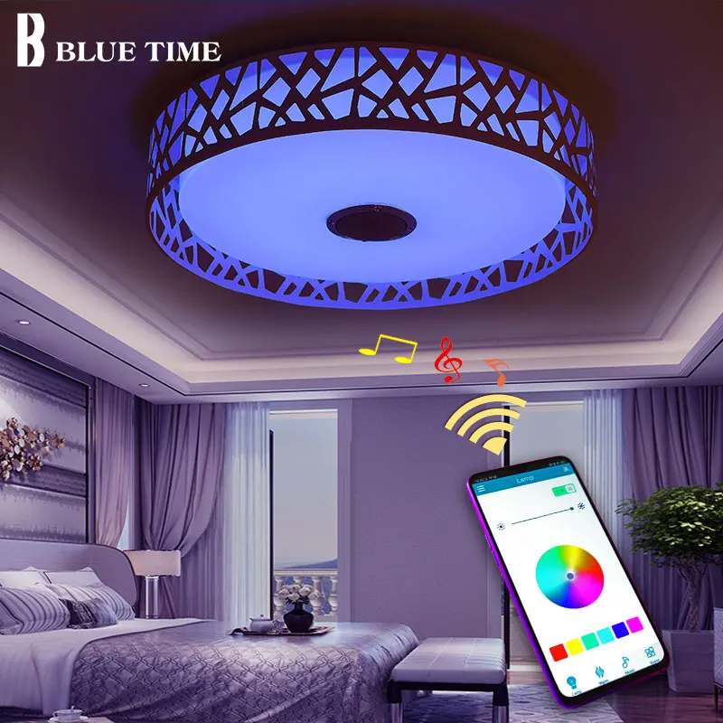 Современный светодиодный светильник с управлением через приложение для