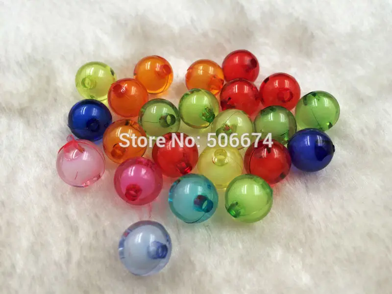 Круглые 3D шарики для самостоятельного изготовления ожерелий браслетов шармов 10