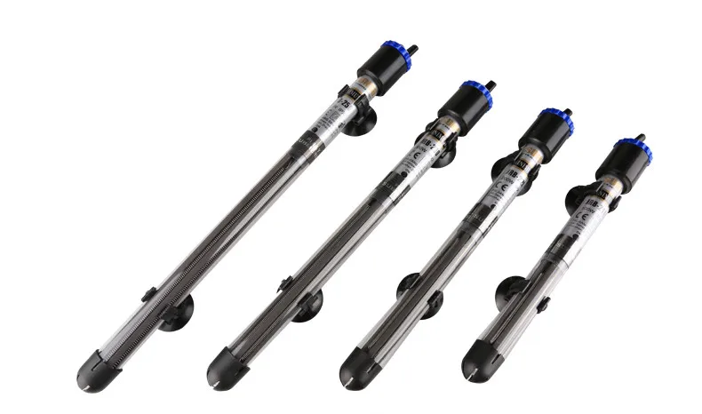 Mini Submersible Aquarium Heater Heating Rod for Aquarium Fish Tank Thermometer Sticker Temperature Controller 25/100/200/300W
