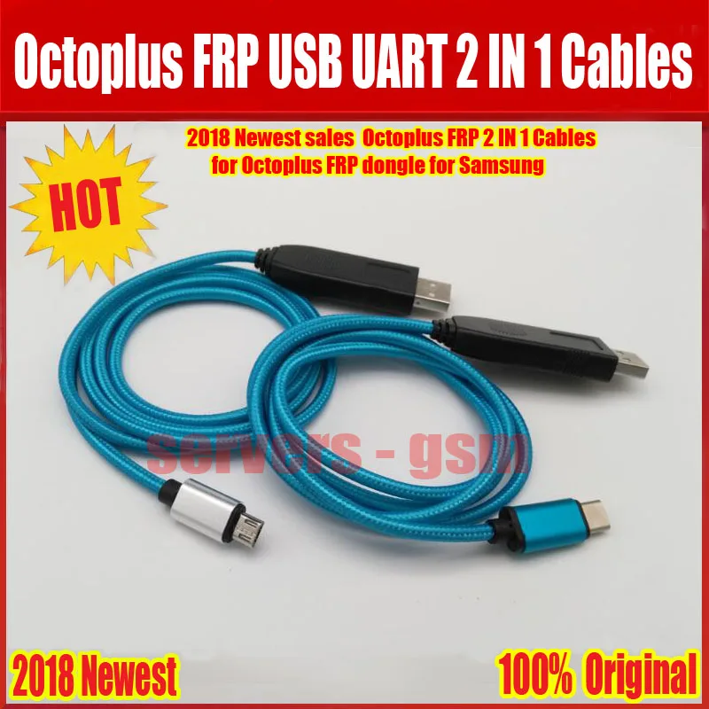 Новейший кабель Octoplus FRP USB UART 2 в 1 (micro + type c ) EFT для Dongle samsung|Детали устройств связи| |