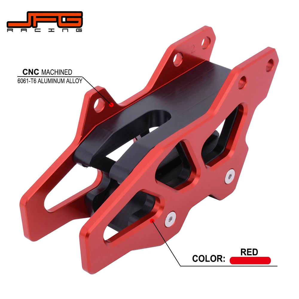 Защитная направляющая цепи CNC для мотоцикла HONDA CR125R CR250R CRF450X 2005 2007 CRF250R CRF450R 2006 CRF250X
