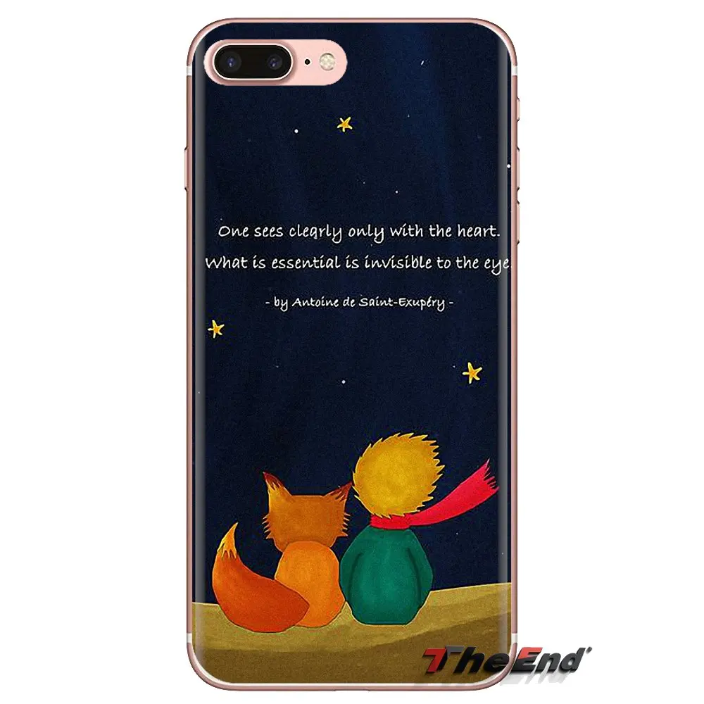 Прозрачные чехлы из ТПУ для LG Spirit Motorola Moto X4 E4 E5 G5 G5S G6 Z Z2 Z3 G2 G3 C Play Plus Mini The Little Prince Art |