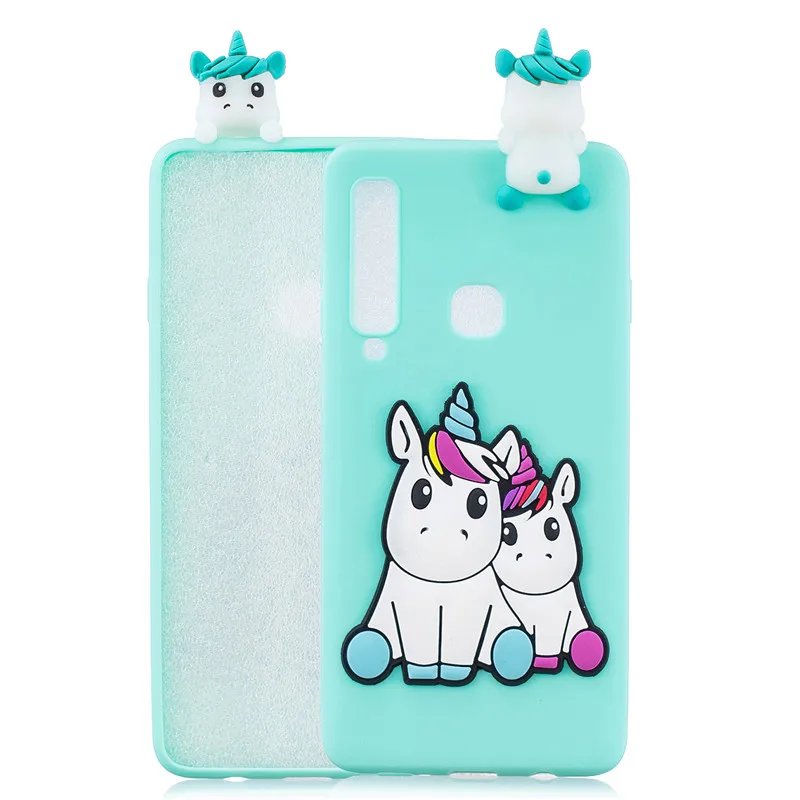 Style 3 Силиконовый чехол FLYKYLIN для samsung Galaxy A7 чехол для samsung A6 Plus, чехол A8 Plus A9, мягкий ТПУ 3D кукольные игрушки, чехол - Цвет: Style 3