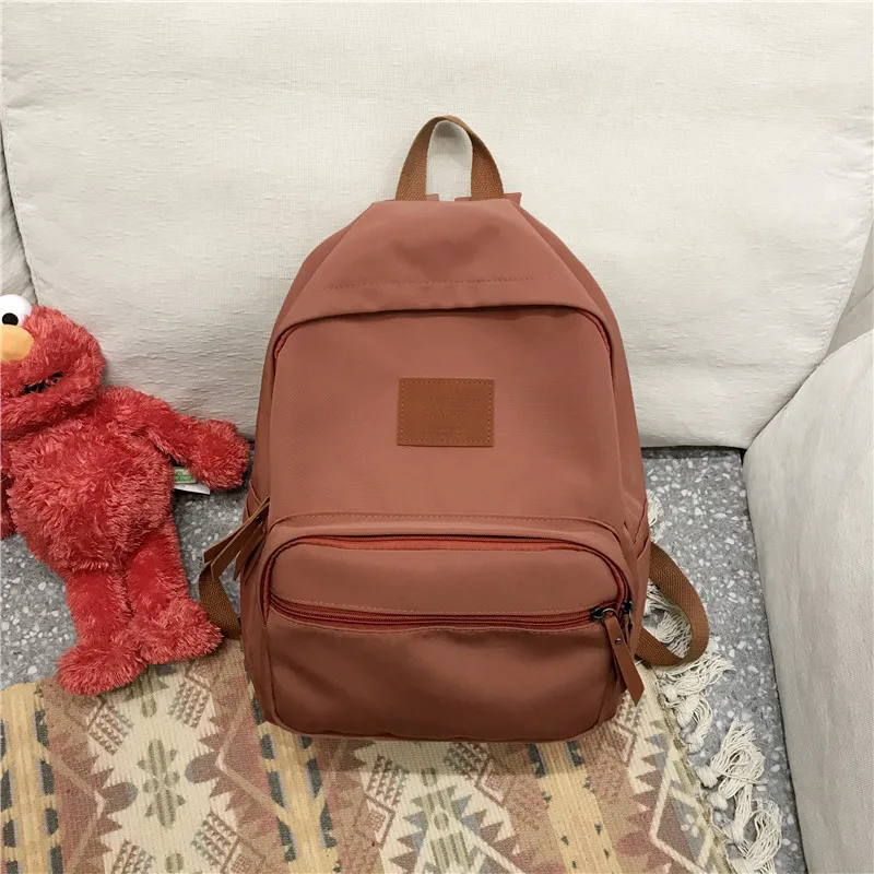 

2019 First High Middle School Student A Bag Men's Outdoors Travel Trend Backpack Nylon Both Shoulders back pack