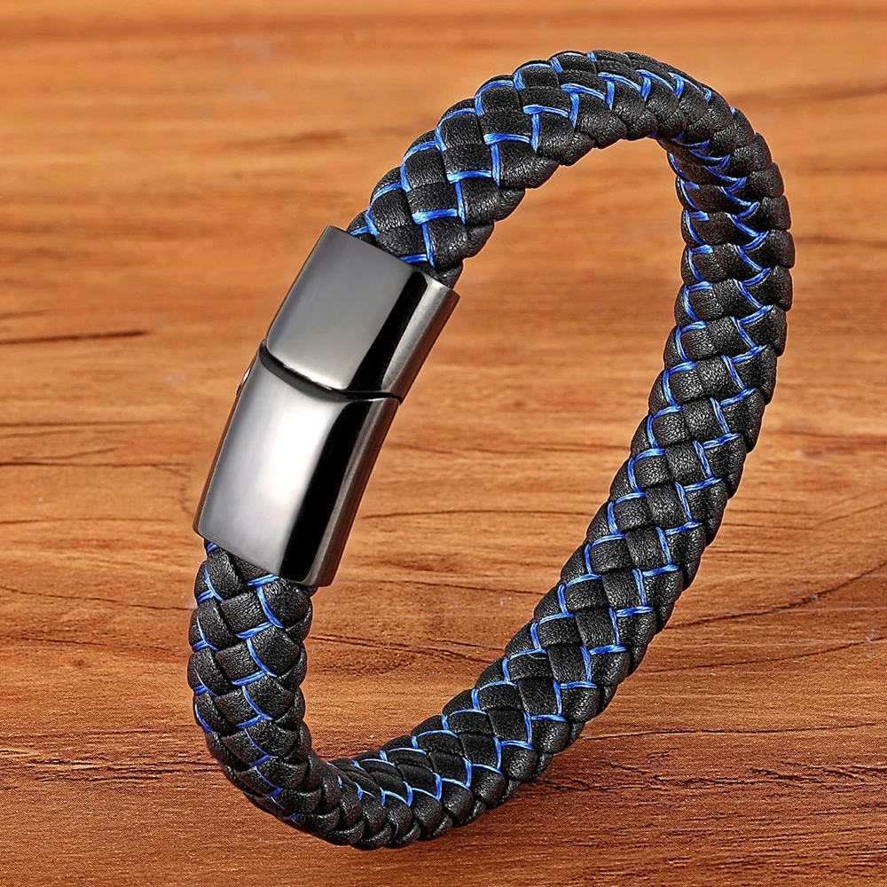 TYO высокополированный магнитный браслет с застежкой из нержавеющей стали 6