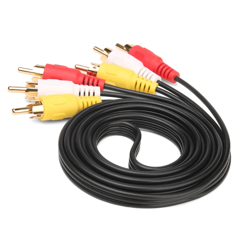 Aux RCA HDMI тройной Джек к 3RCA композитный toslink HiFi Аудио Видео AV кавалль цифровой