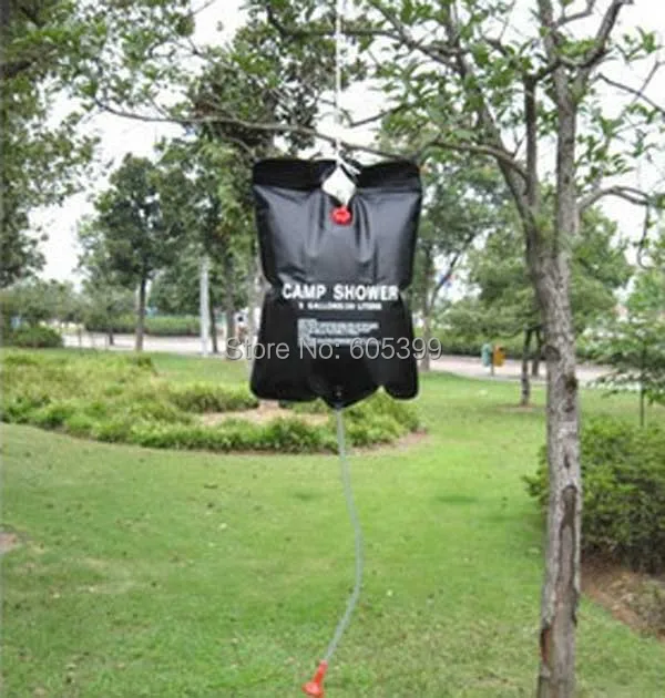 Портативный садовый спринклер 20л для кемпинга пеших прогулок на солнечной