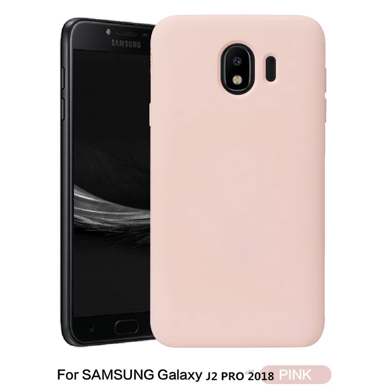 Чехол для Samsung Galaxy J2 Pro 2018 чехол из жидкой резины силиконовый чехол-Желе J250F kimTHmall |