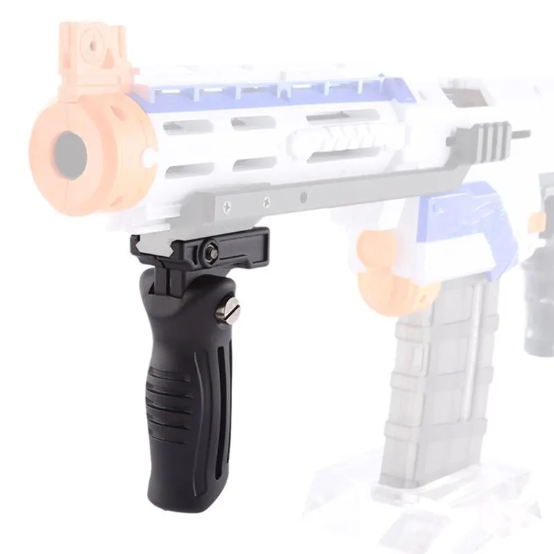 Новая рукоятка охотничья маленькая Складная рукоятка аксессуары для Nerf Toy G un с направляющей Военные Тактические Рукоятки