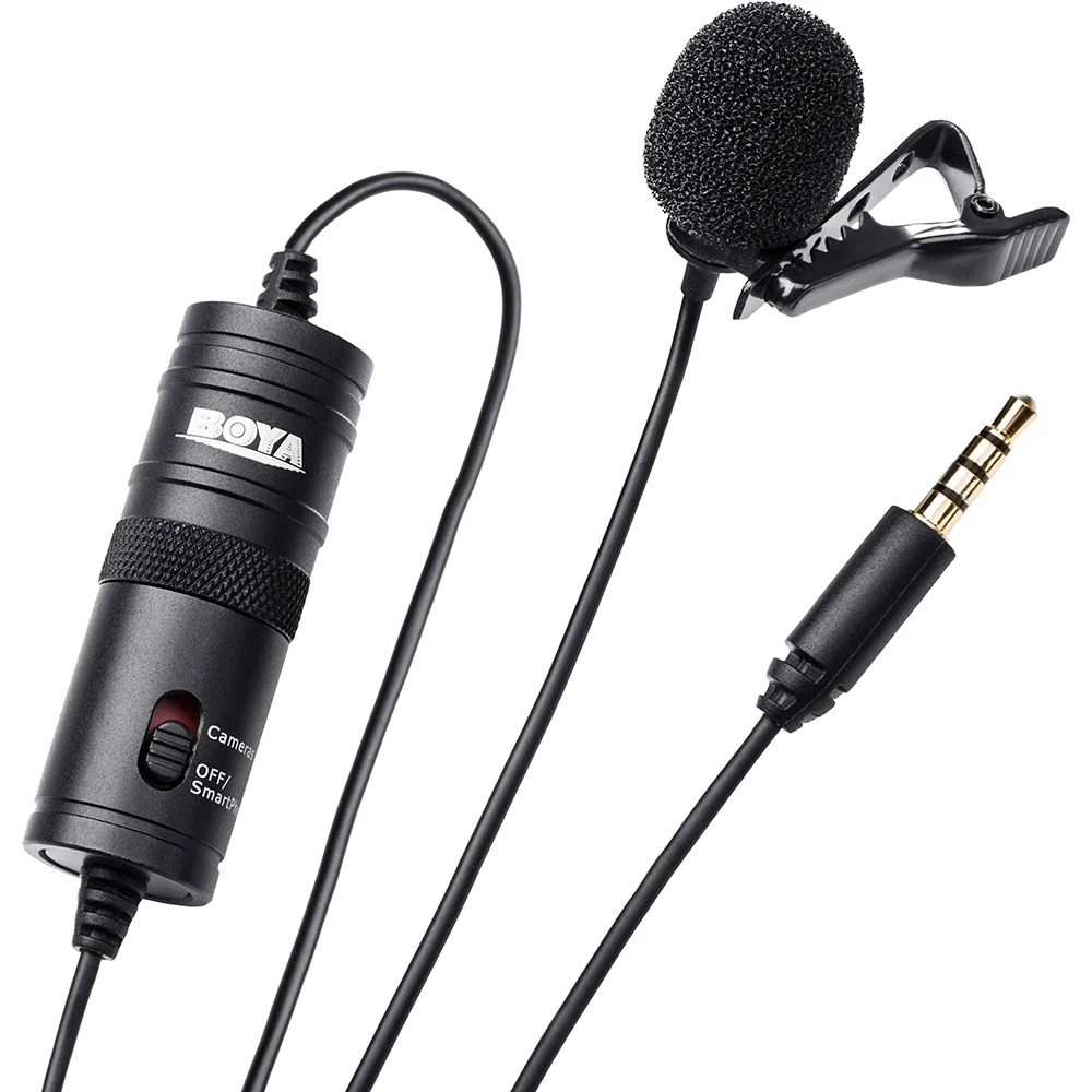 BOYA BY M1 M1DM Lavalier микрофон и DM100 DM200 дробовик для камеры смартфона Vlog видео Запись