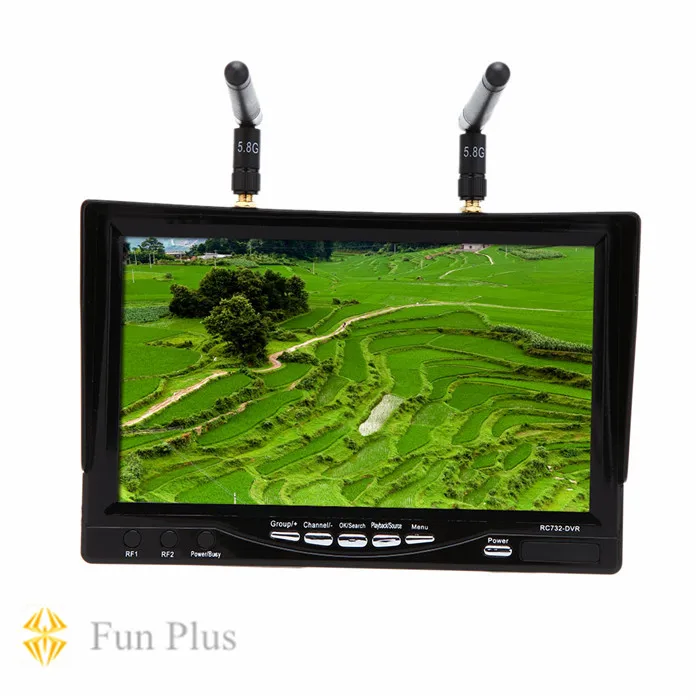 Boscam TS832 FPV 5 8G 600 Φ беспроводной A/V передатчик Все в одном 7 дюймов 800*480 HD LCD монитор|fpv