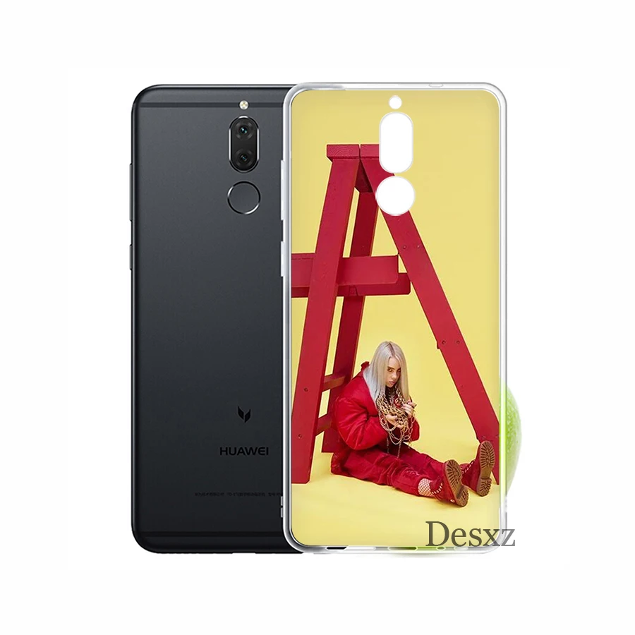 Desxz Billie Eilish желтый чехол для Huawei P20 P10 P9 P8 Lite Pro Plus P Smart Mini телефона жесткий
