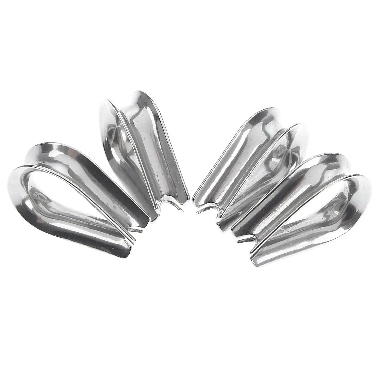 

GTBL 10 PCS 3mm Wire Rope Thimbles for 3mm wire Stainless Steel