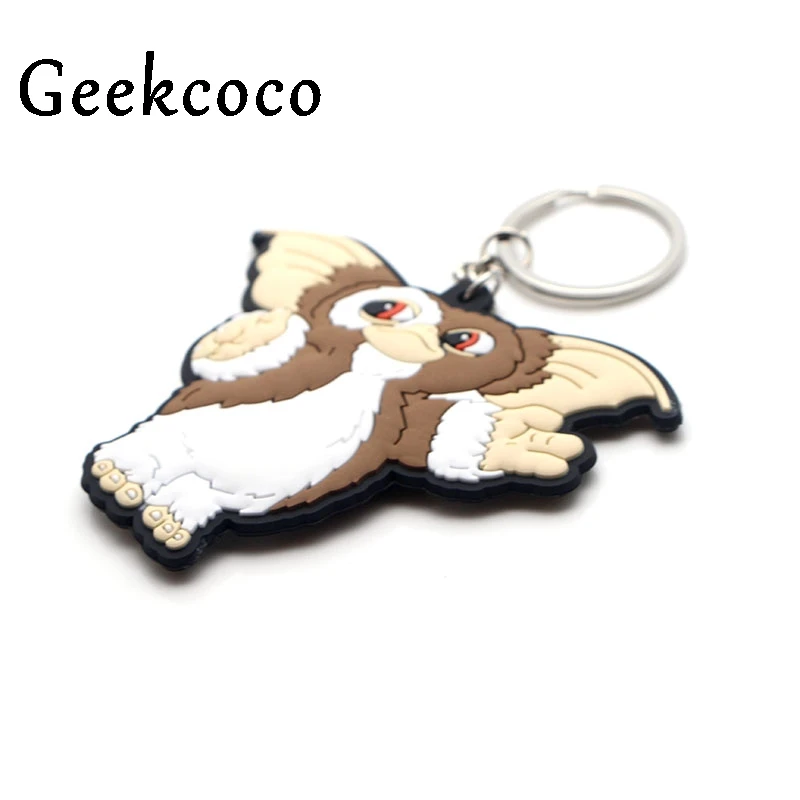 Gremlins мультфильм GIZMO персонализированный брелок для ключей автомобиля брелок для женщин сумка брелок для Патри подарок пара ювелирных изделий подарок J0360