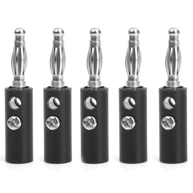 4 мм изолированные разъемы типа банан Новые 10 шт. красный + черный|Кабели HDMI| |