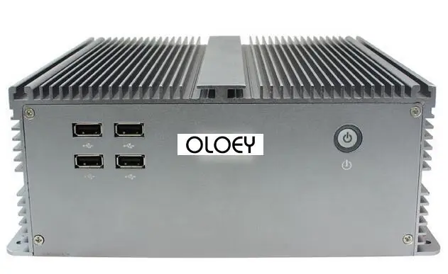 Встроенный компьютер IPC безвентиляторный мини промышленный ПК для Intel D2550 CPU 6 COM \