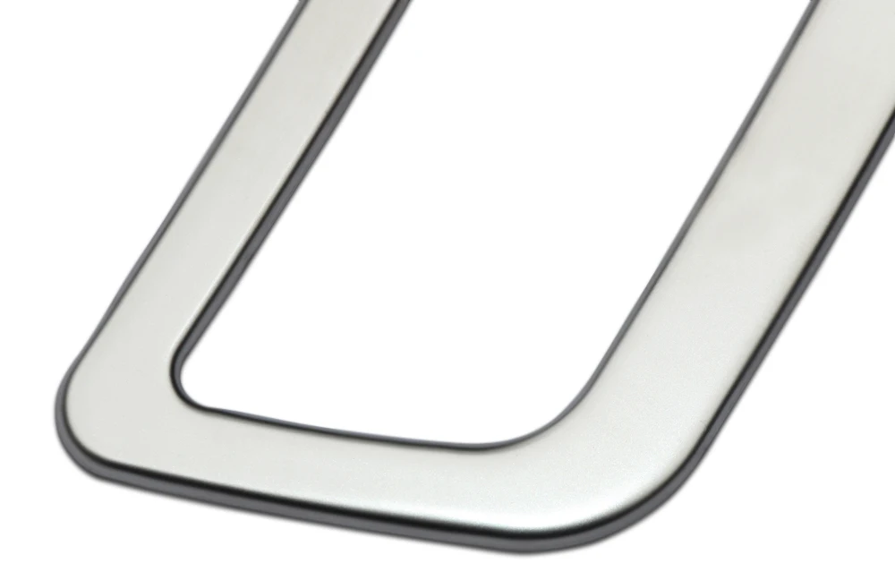 2 шт. накладки из нержавеющей стали на вентиляционное отверстие салона приборной