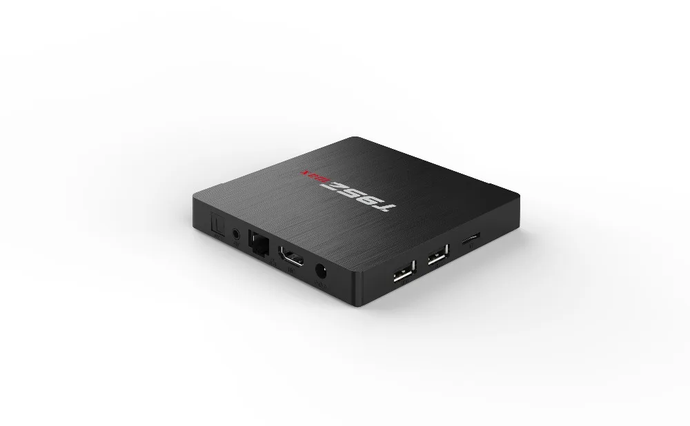 T95Z MAX 2 ГБ 16 3 32 Amlogic S912 Восьмиядерный Android tv BOX 4 г/5 ГГц двойной WiFi BT4.0 к H.265 медиаплеер