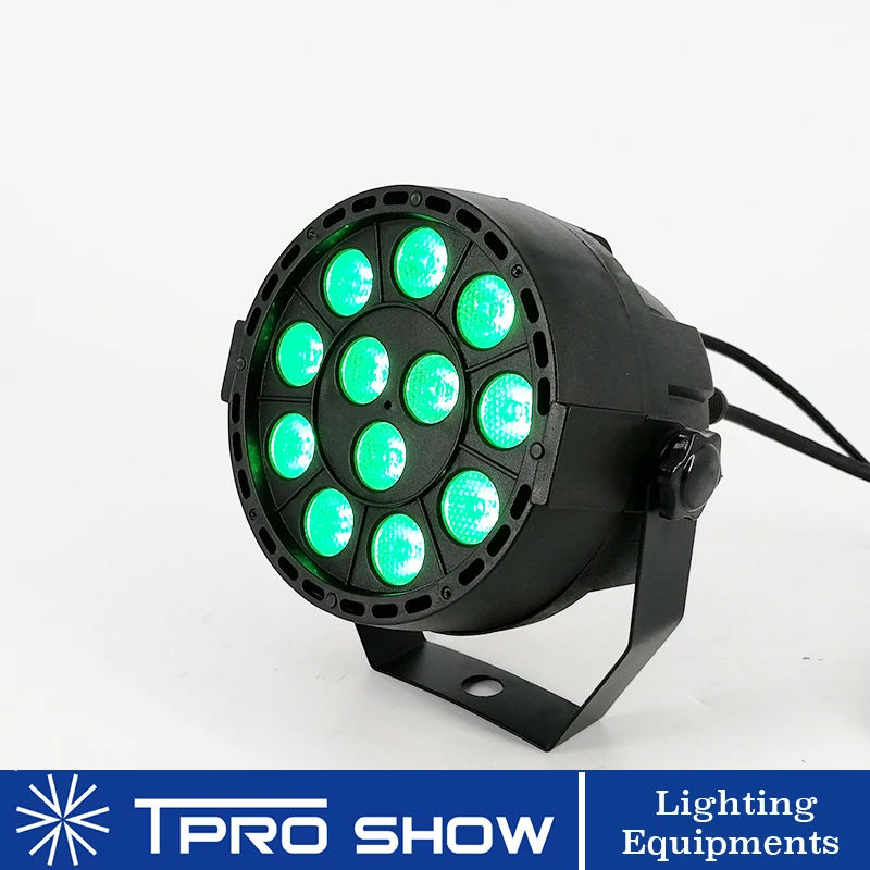 RGB LED Par 12x3W Трехцветный DJ светодиодный сценический светильник Dmx 512 музыкальный