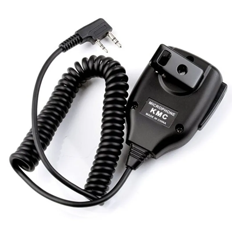 Портативный динамик микрофон PTT MIC аксессуары для Kenwood Baofeng UV 5R 888S Walkie Talkie H777 RT5R RT5