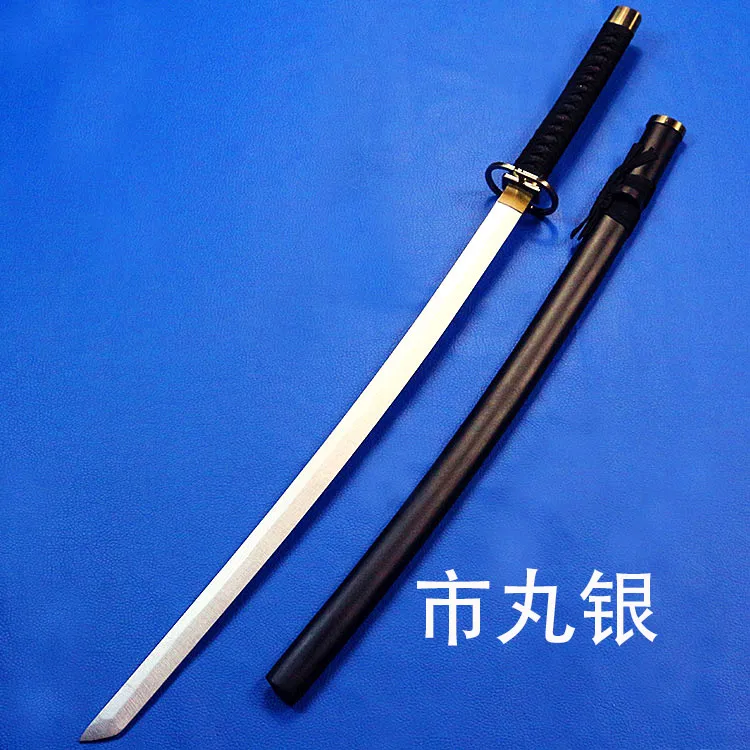 Bleach Рукия Куросаки ichigoku ЯПОНСКИЙ KATANA Косплей деревянный меч лезвие ножа оружие Косплэй Реквизит Высокое качество - Цвет: as show