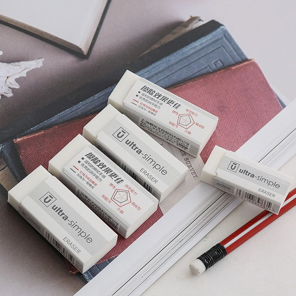 2 шт. художественный ластик белый Ультра-чистый тест-Карандаш Ластик