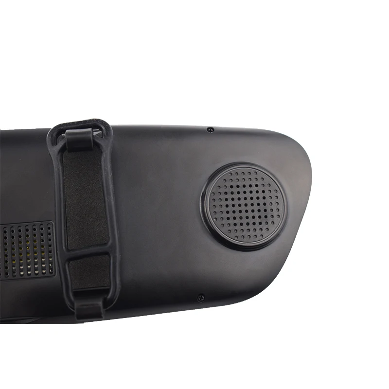 7 &quotсенсорный экран Автомобильный видеорегистратор зеркало заднего вида с двумя