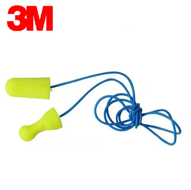 3 м 311-1250 затычки для ушей 5 шт./лот звукоизоляция затычки для ушей противошумная флуоресцентный елловколор беруши для сна X520